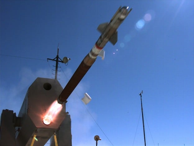 Navy Raytheon Unveil New Version Of Rolling Airframe Missile Defense