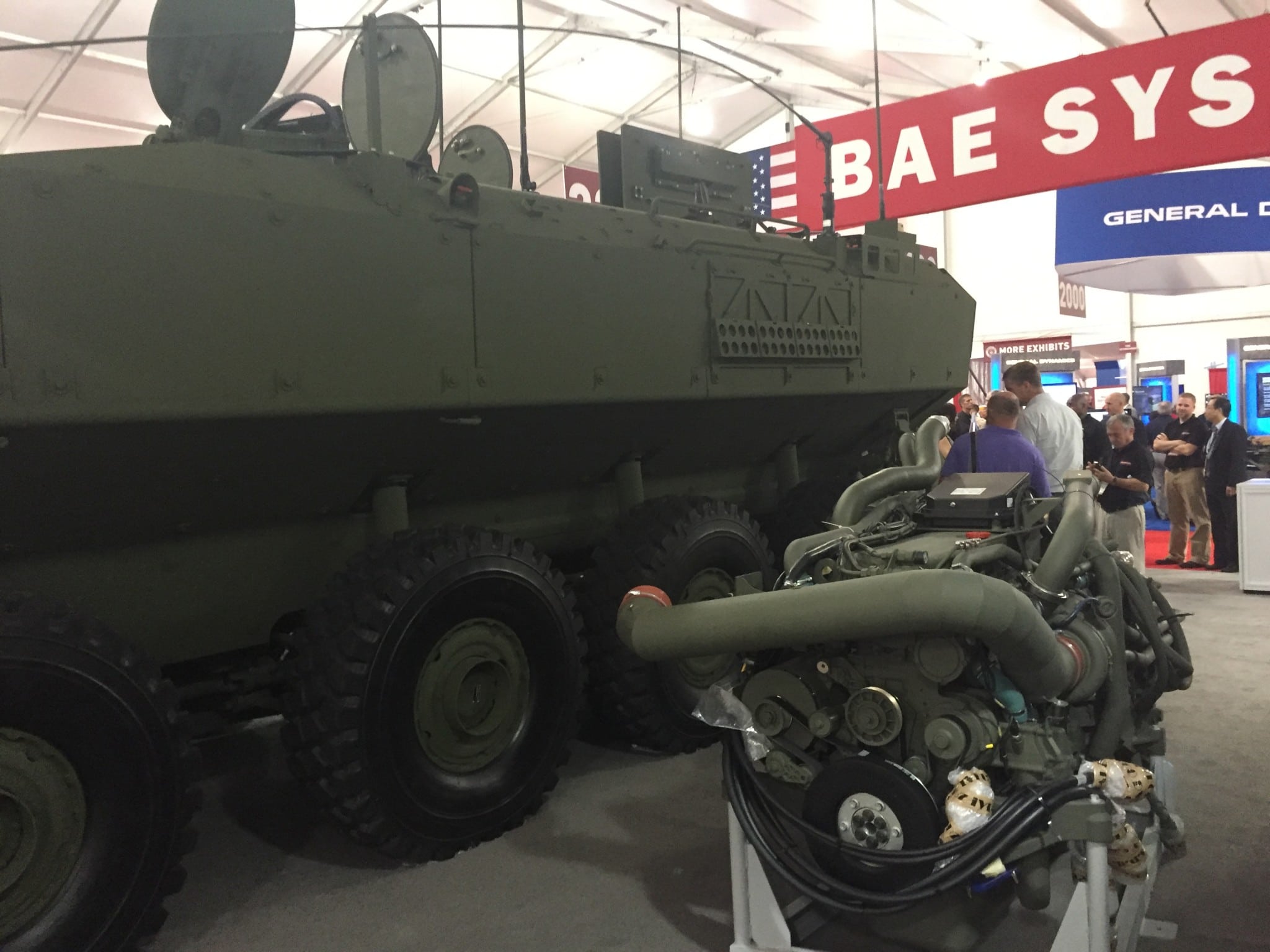 Bae S First Amphibious Combat Vehicle Surfaces With New Hp Engine