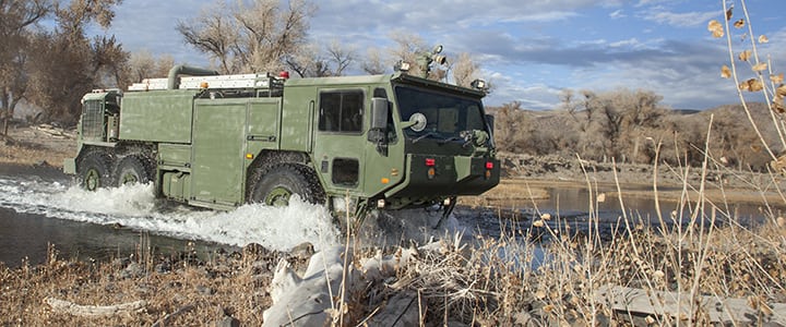 Marines Begin Testing Oshkosh Defense P 19r Firefighting Vehicle Defense Daily 2999