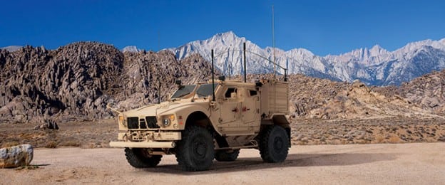 JLTV Winner Oshkosh Introduces New MRAP Technologies