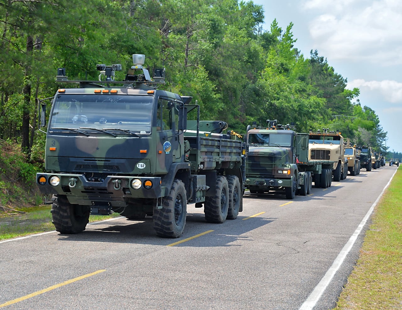 Army, Lockheed Martin Successful In New Autonomous Truck Convoy Tests