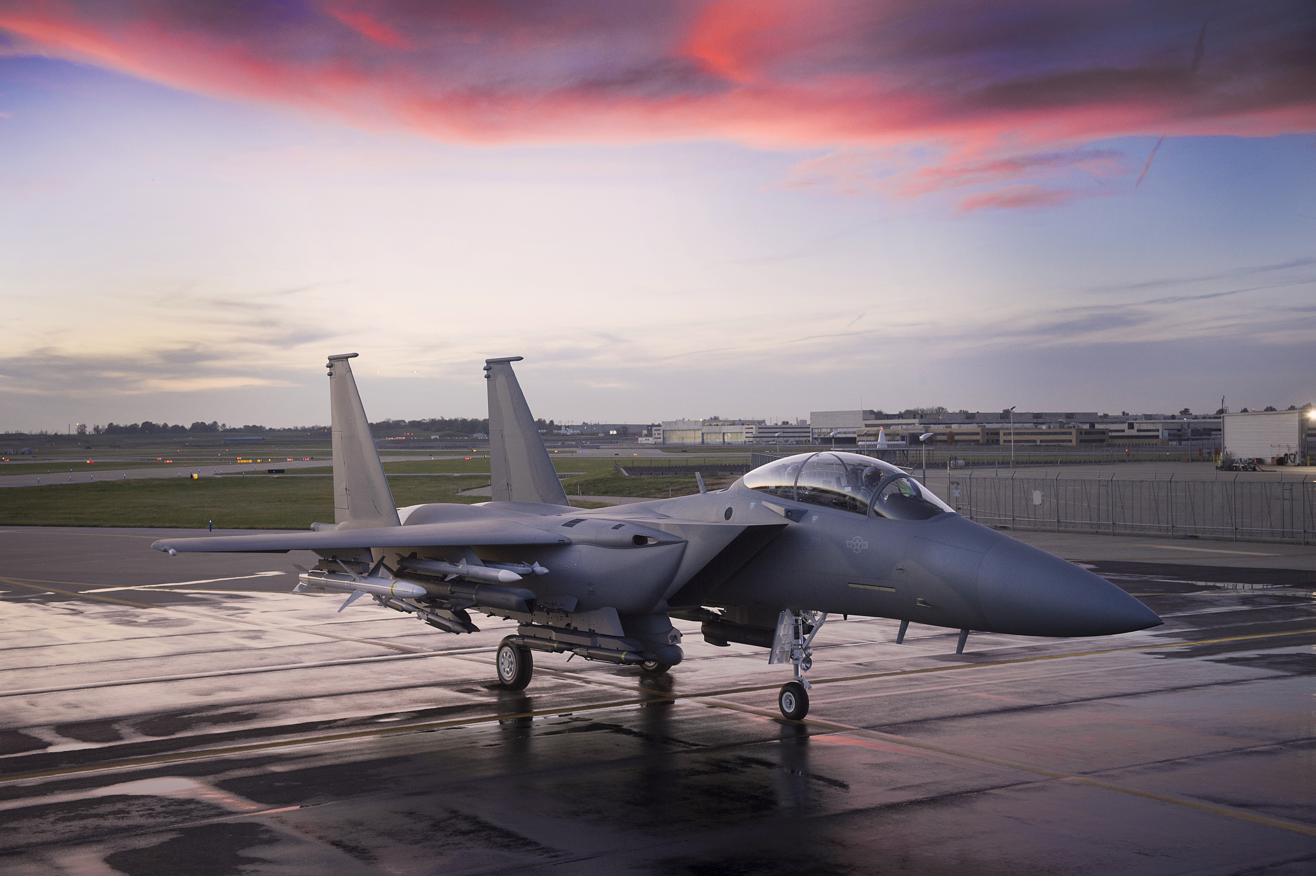 Boeing produced the last two of 36 F-15QA fighters for Qatar