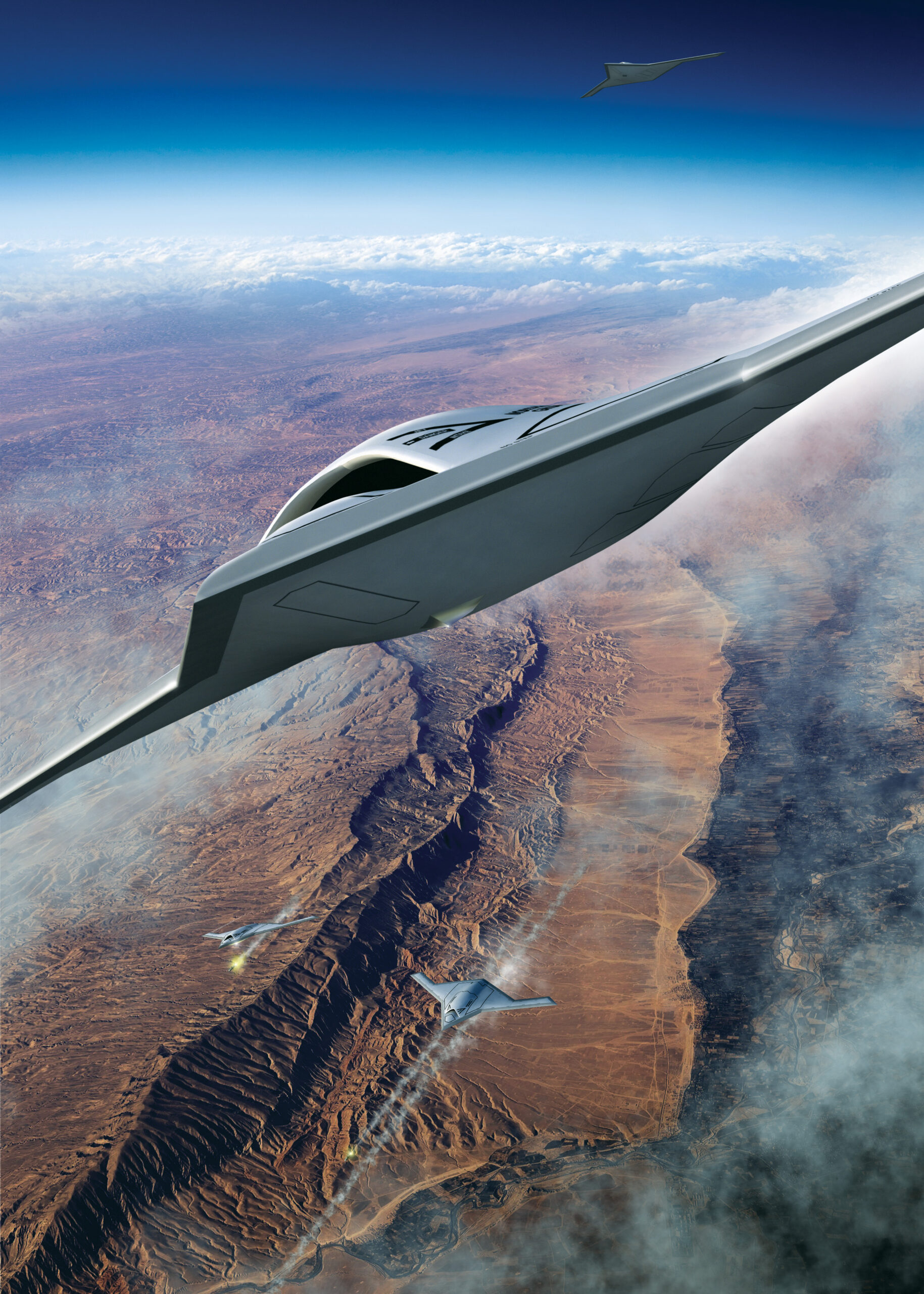 MQ-Next Concept Designs Feature Flying Wing - Defense Daily