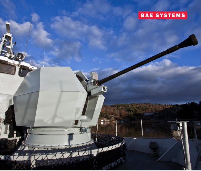 Bae Bofors 40 Mk4 Naval Gun Defense Daily