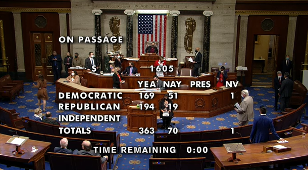 House Passes Final FY ‘22 NDAA With More Republicans Than Democrats ...