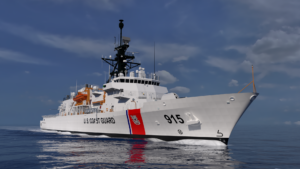 Rendering of Coast Guard offshore patrol cutter. (Source: Eastern Shipbuilding Group)