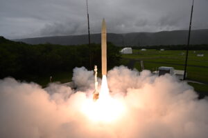 Hypersonic missile test at at the Pacific Missile Range Facility in Kauai, Hawaii in 2024. (Photo: U.S. Department of Defense)