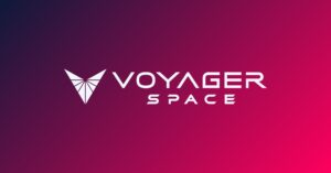 Voyager Space company logo.