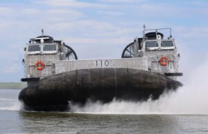 The U.S. Navy accepted the delivery of the latest Ship to Shore Connector (SSC), LCAC 110, from Textron Systems on Sept. 6, 2024. (Photo: U.S. Navy)