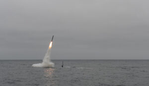 The crew of the Los Angeles-class fast-attack submarine USS Annapolis (SSN-760) successfully launches Tomahawk cruise missiles off the coast of southern California as part of a Tomahawk Flight Test (TFT) on June 26, 2018. (Photo: U.S. Navy by Mass Communication Specialist 1st Class Ronald Gutridge)