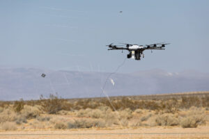 Lockheed Martin’s new Scalable Counter-Unmanned Aerial System Solution, which was its first in a set of showcase field tests, unveiled on Feb. 26, 2025. (Photo: Lockheed Martin)